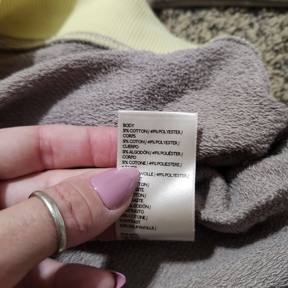 Free People Classic Crew Colorblock Sweatshirt - Picture 9 of 9